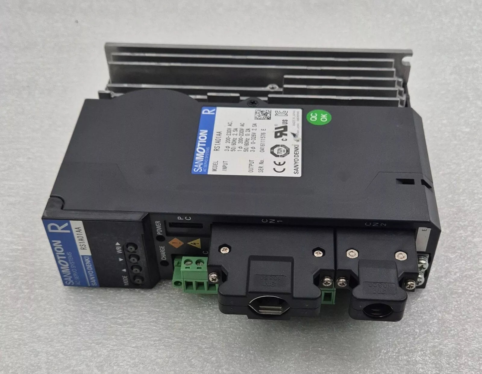 SANYO DENKI RS1A01AA SANMOTION R AC Servo Systems Drive 200-230V