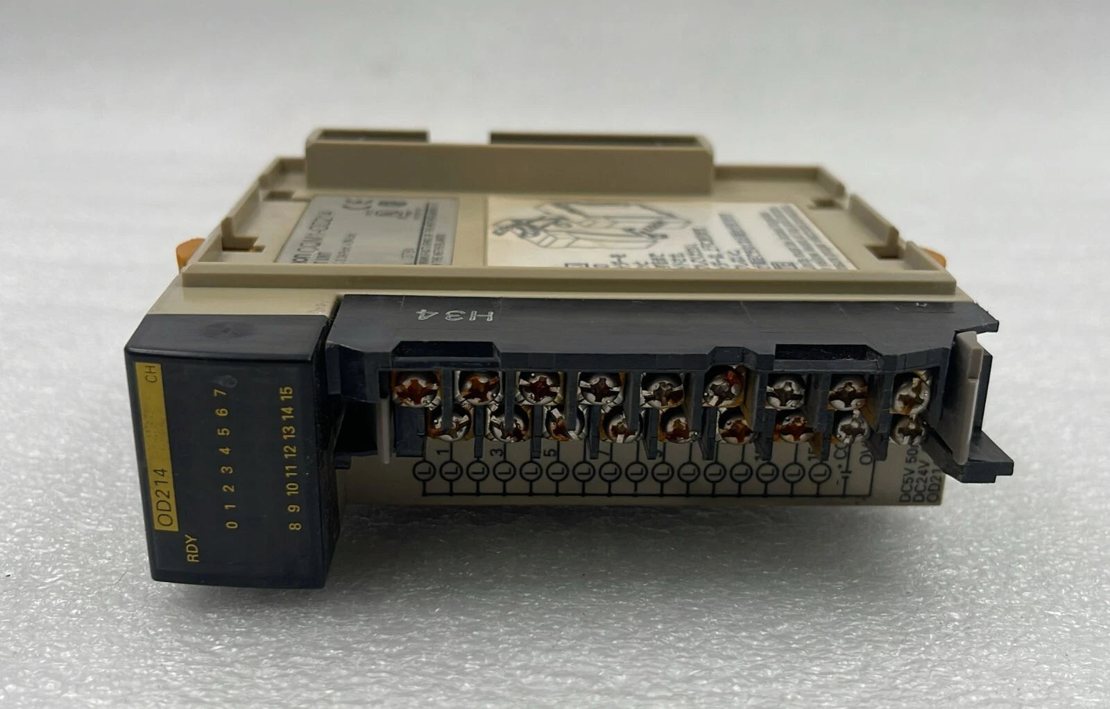 [LOT OF 3] Omron OD214 CQM1-OD214 Output Unit Module 5-24VDC