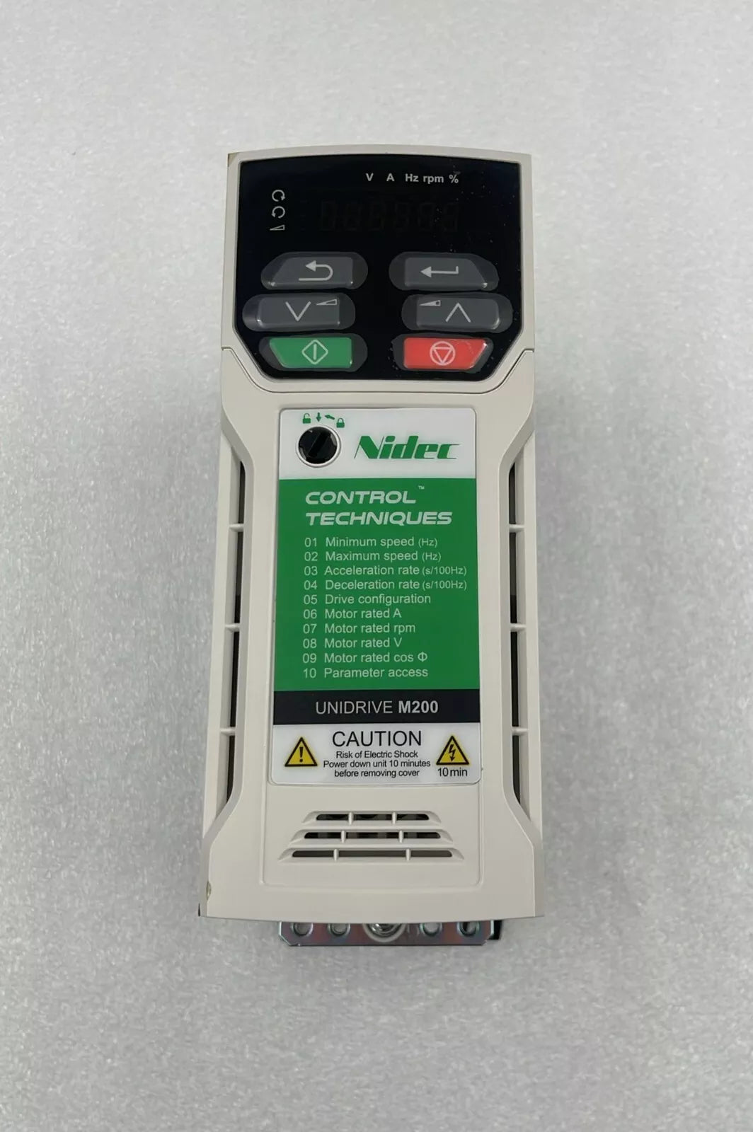 Nidec Control Techniques UNIDRIVE M200-022 00075 A