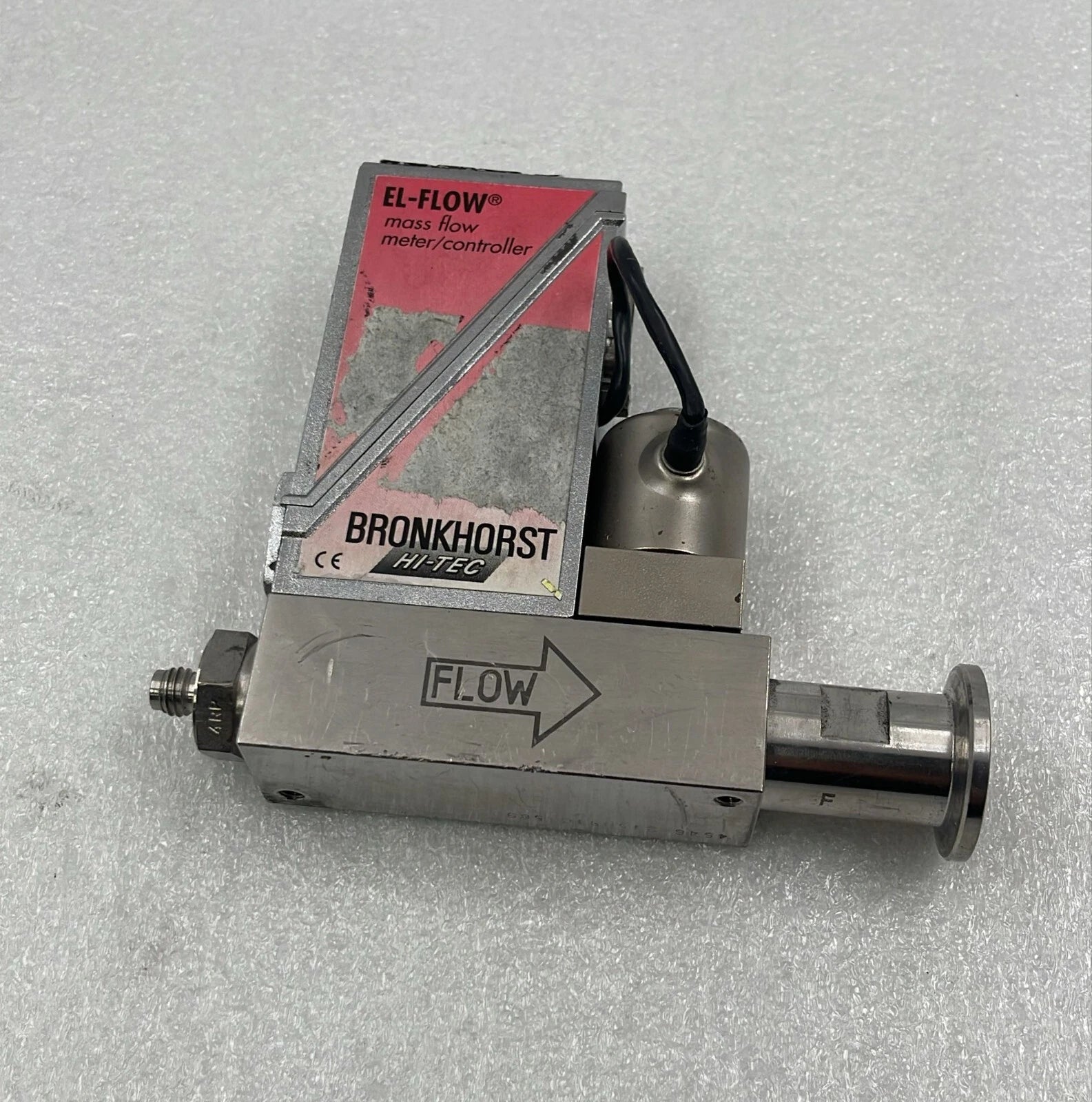 BronkHorst EL-FLOW F-201C-FAC-09-Z Mass Flow Meter Controller 1.4-1.8bar