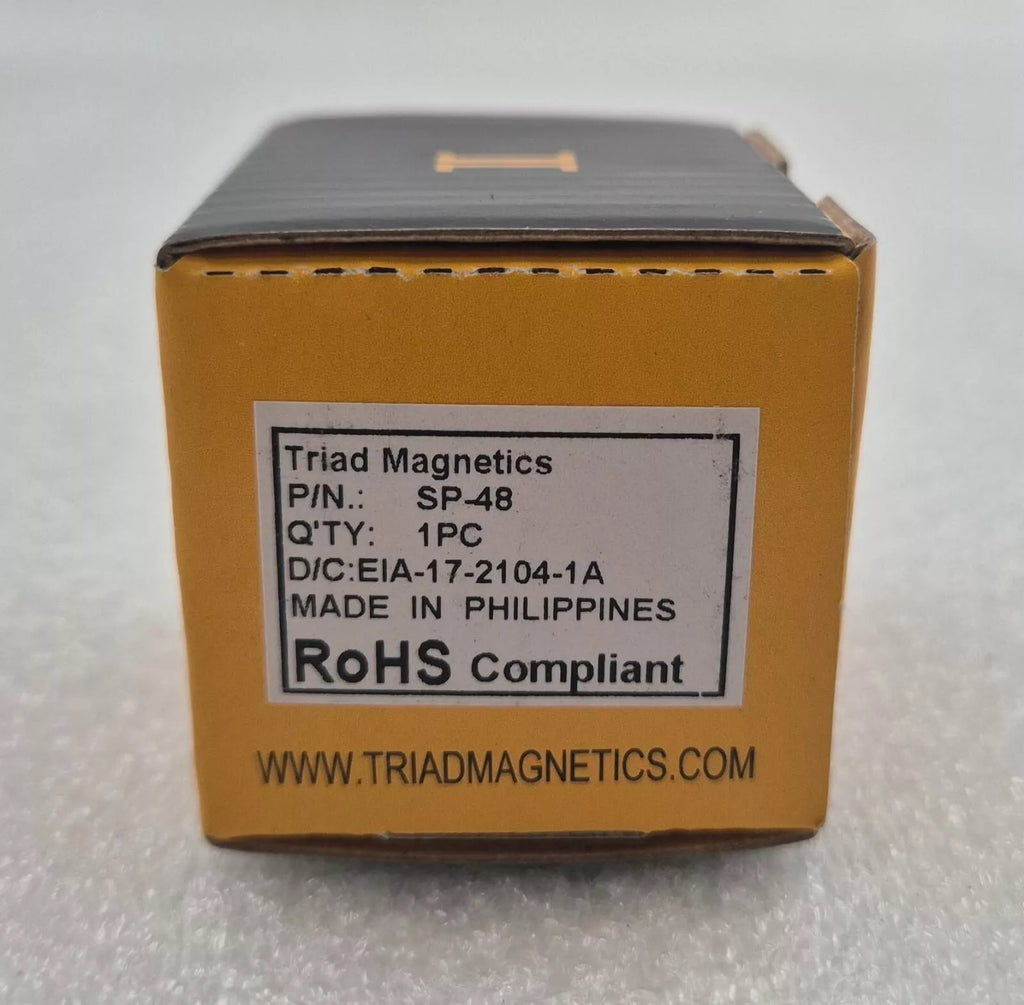 [LOT 34 PCS] NEW- TRIAD MAGNETICS TF5S21ZZ SP-48 Audio Transformer 7500Ohm 50MW
