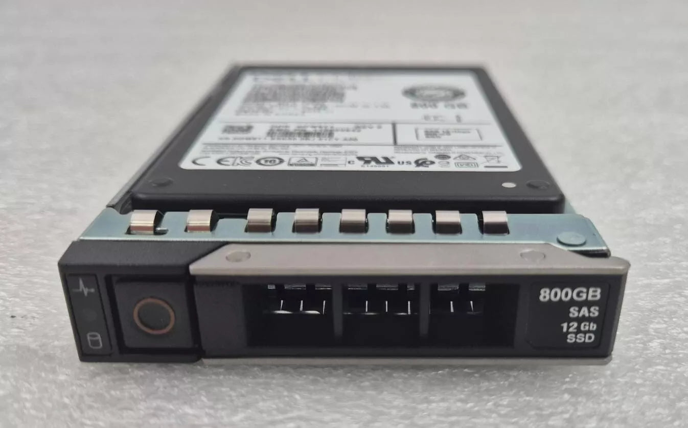 Dell EMC 800GB SSD SAS 12Gbps 2.5'' MZILT800HBHQAD3 MZ-ILT800C 0GW8T1 PM1645a
