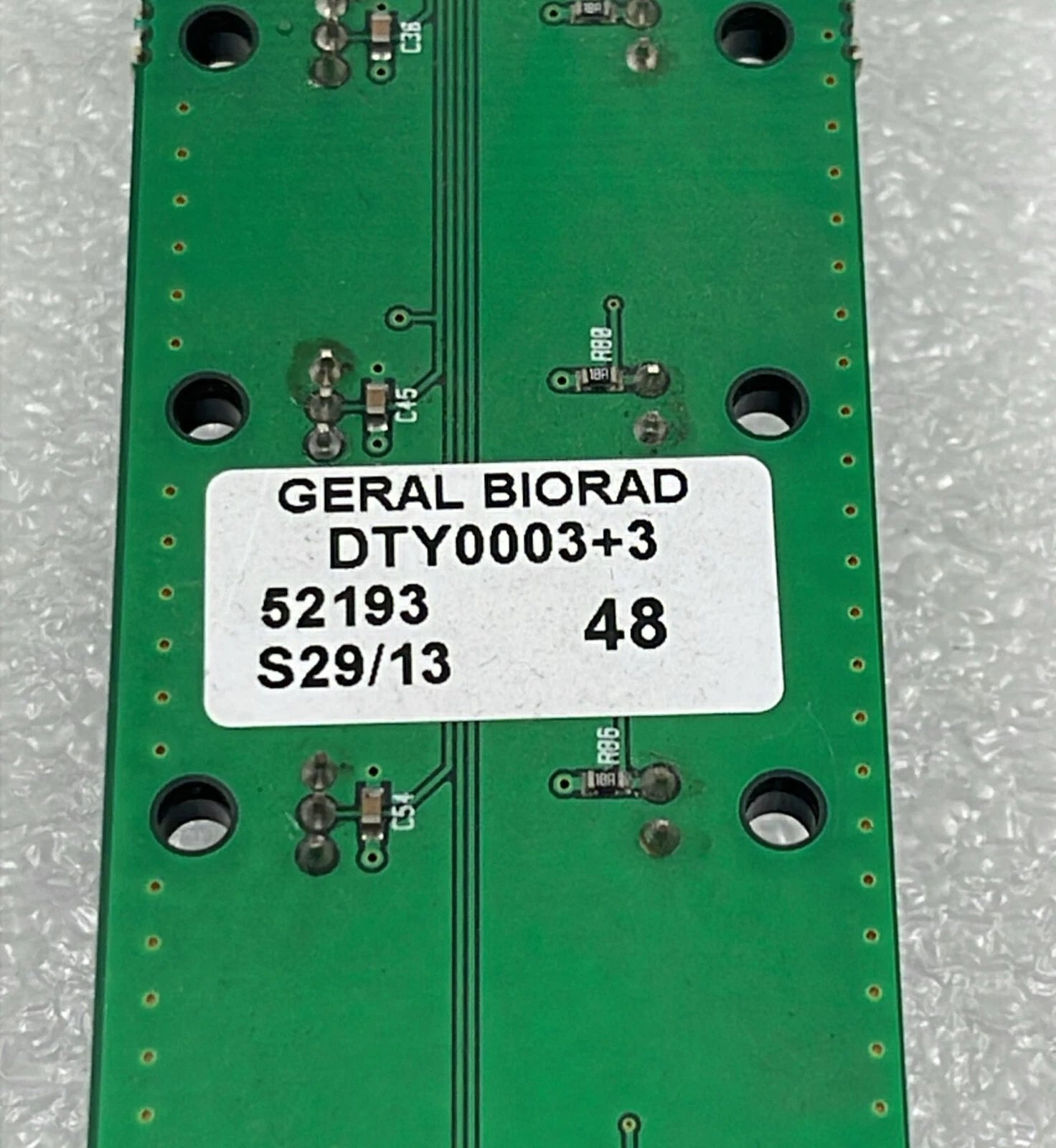 Bio-Rad DTY0003+3 PCB board for D-100 Hemoglobin Testing System