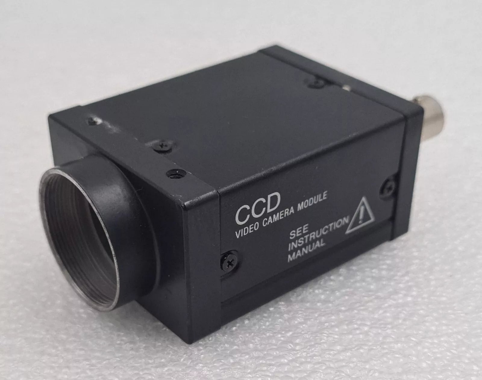 Sony XC-ST30CE CCD video industrial camera module front angled view
