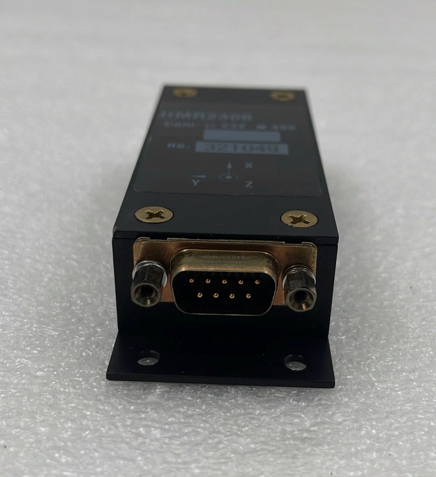 Honeywell HMR2300 magnetometer rear view showing metal enclosure