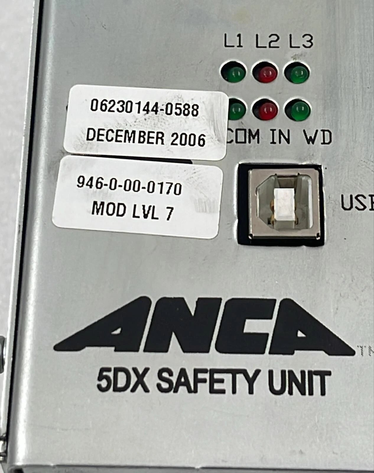 ANCA 946-0-00-0170 Safety Unit 5DX CNC Grinder Controller Module