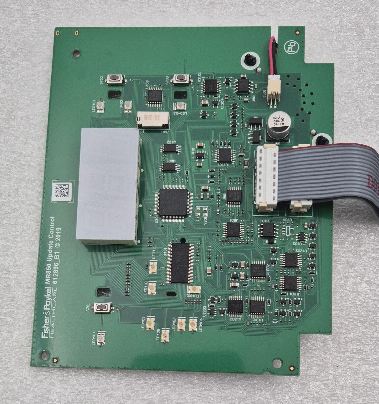 Fisher & Paykel MR850 Update Power 614147 & Control 612896 Replacement PCB Board