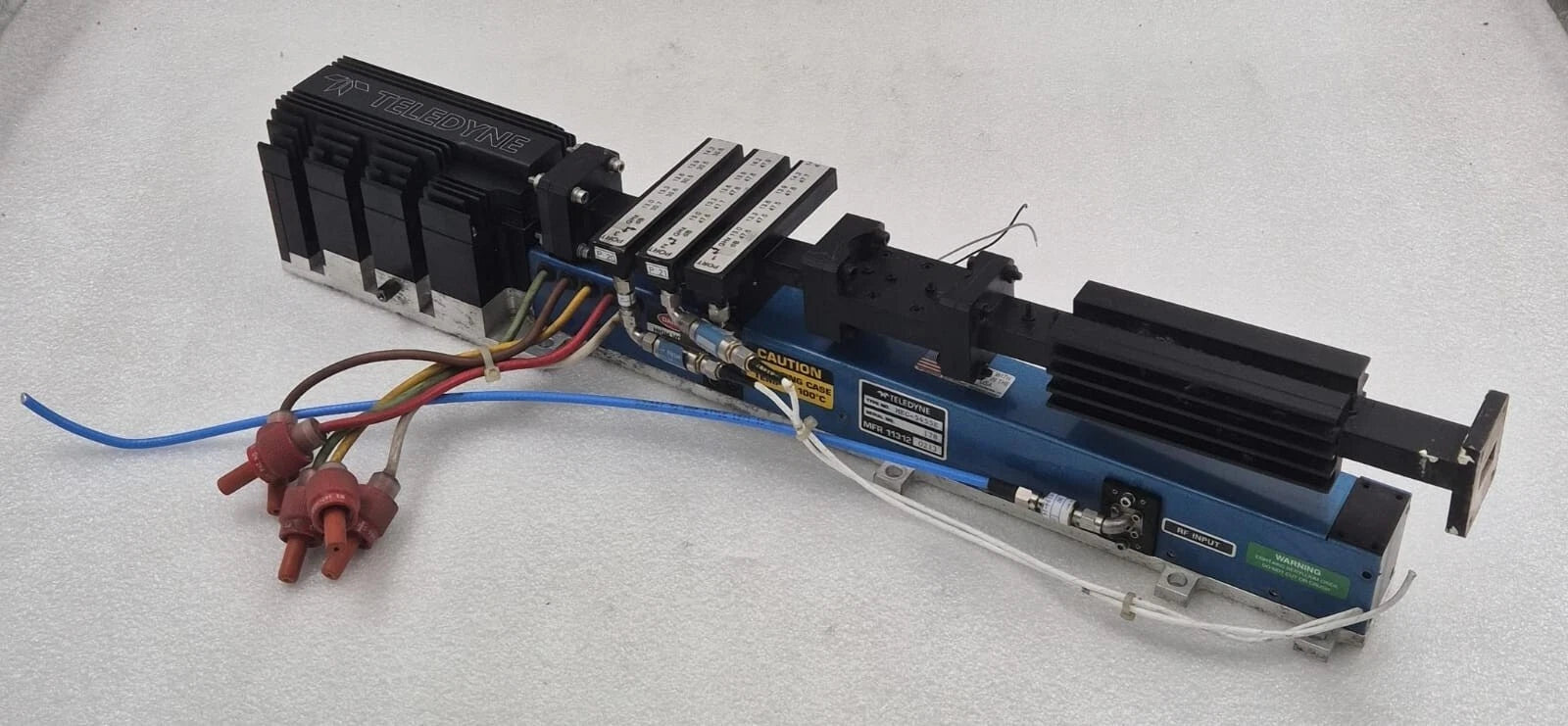 TELEDYNE MEC-5455E MFR 11312 Traveling Wave Tube Microwave Ampilifer