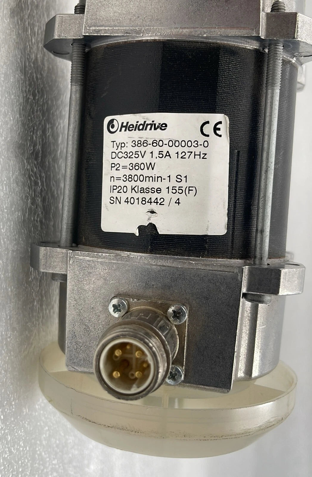 B&R Automation 8LVA23.R0030D000-0 Synchronous Servo Motor W/ 386-60-00003-0