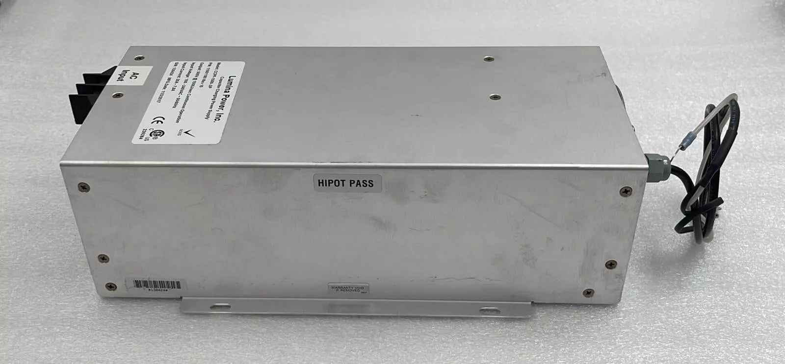 Lumina Power CCPF-1500-.5P 11001180 Capacitor Charging Power Supply 500V 1500J