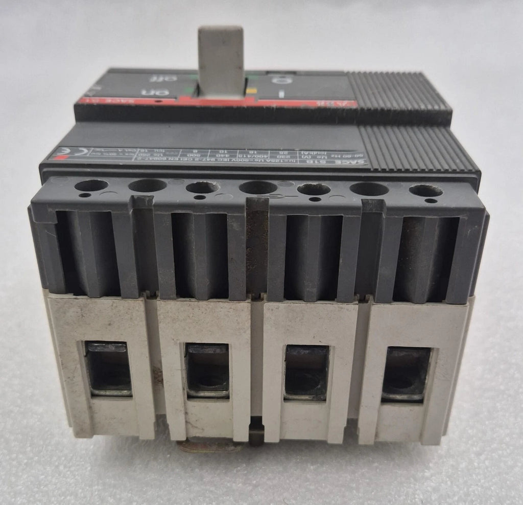ABB SACE S1 S1B 125A 500VAC 250V DC 3P & N Circuit Breaker
