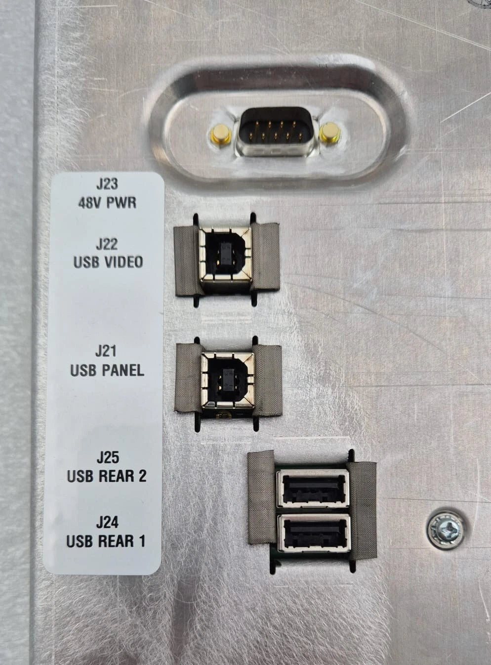 GE Vivid E9 ultrasound touch screen monitor 9375-00602-505 GA200091 EsterLine display module