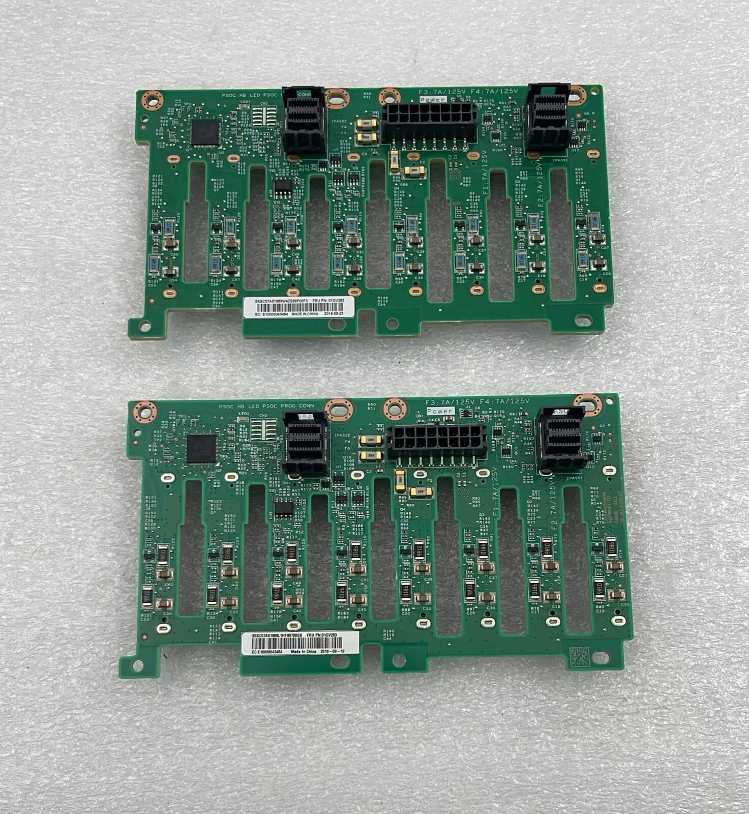 [LOT 2 PCS] Lenovo 01GV283 8X2.5 HS SAS/SATA Drives Backplane