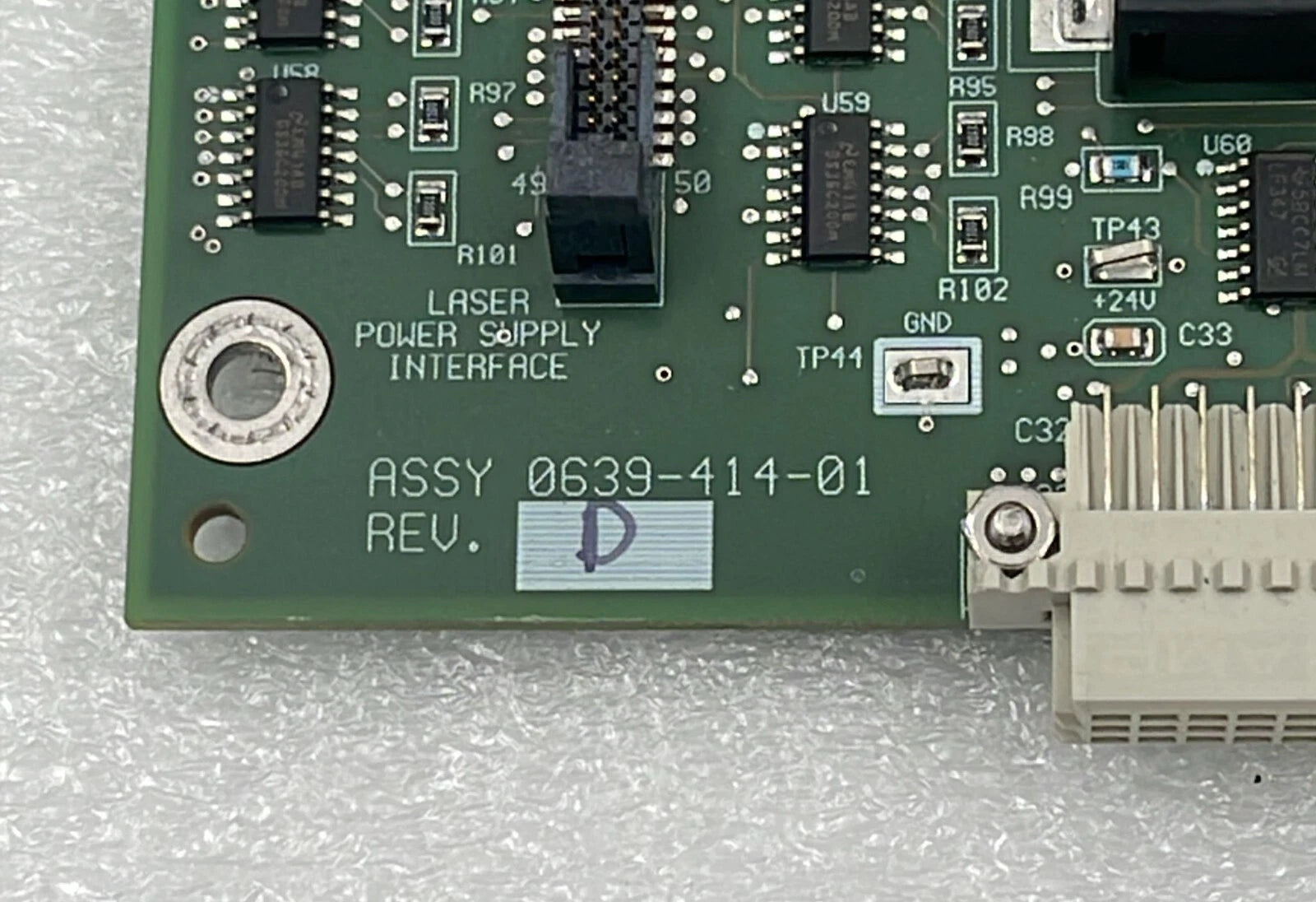 Lumenis Powersuite Laser Power Supply Interface Board Assy 0639-414-01