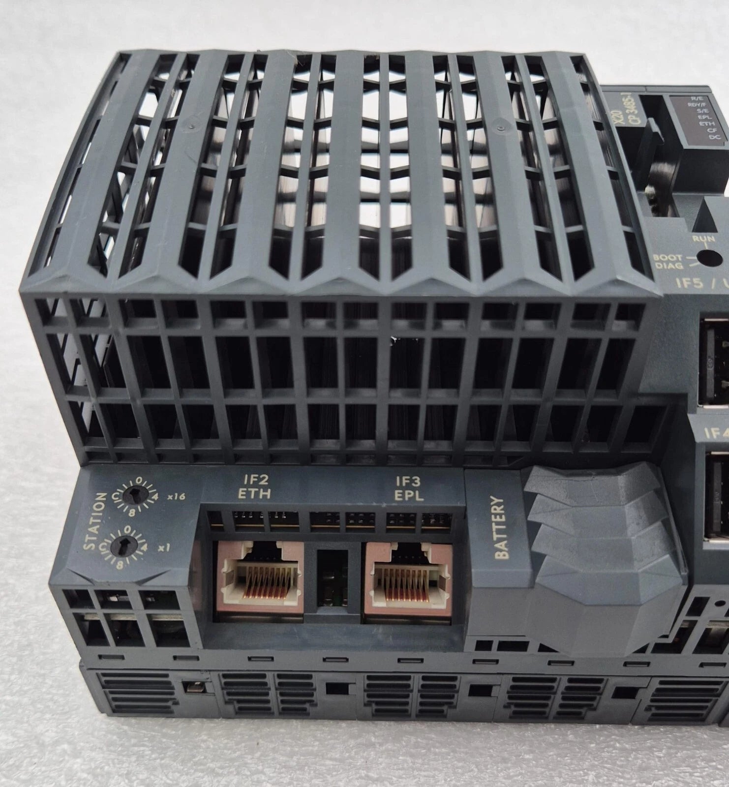 B&R Automation X20 CP 3485-1 Rev. I0 CPU Central Processing Unit Module #1