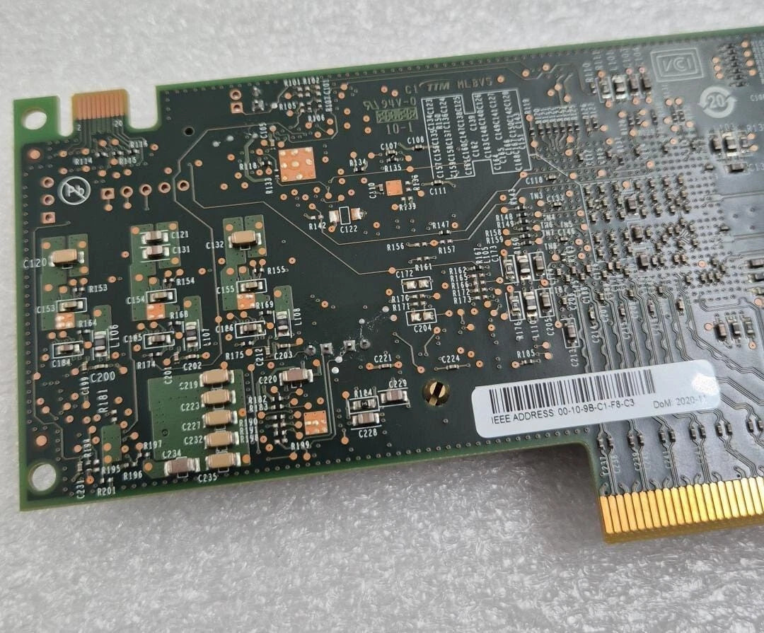 Dell 0VGJ12 Emulex Dual-Port 16GB Fiber Channel PCIe Card PCB
