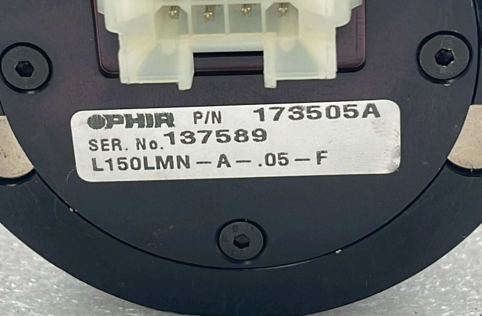 Ophir 173505A L150LMN-A-.05-F pulsed laser flash sensor
