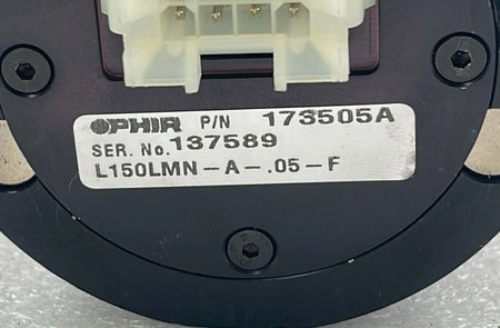 Ophir 173505A L150LMN-A-.05-F pulsed laser flash sensor