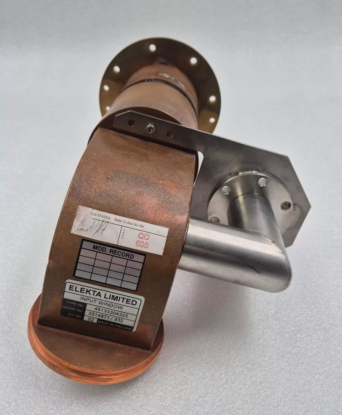 ELEKTA ONCOLOGY INPUT WINDOW 45133304325