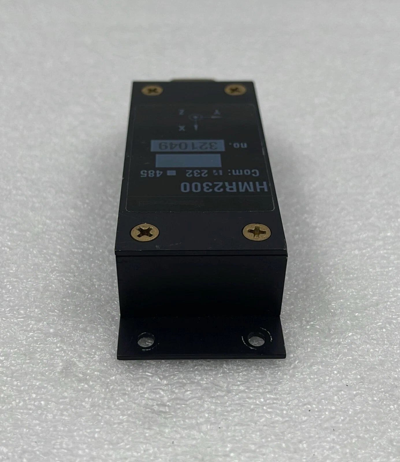 Honeywell HMR2300 RS232 DB-9 communication port close-up