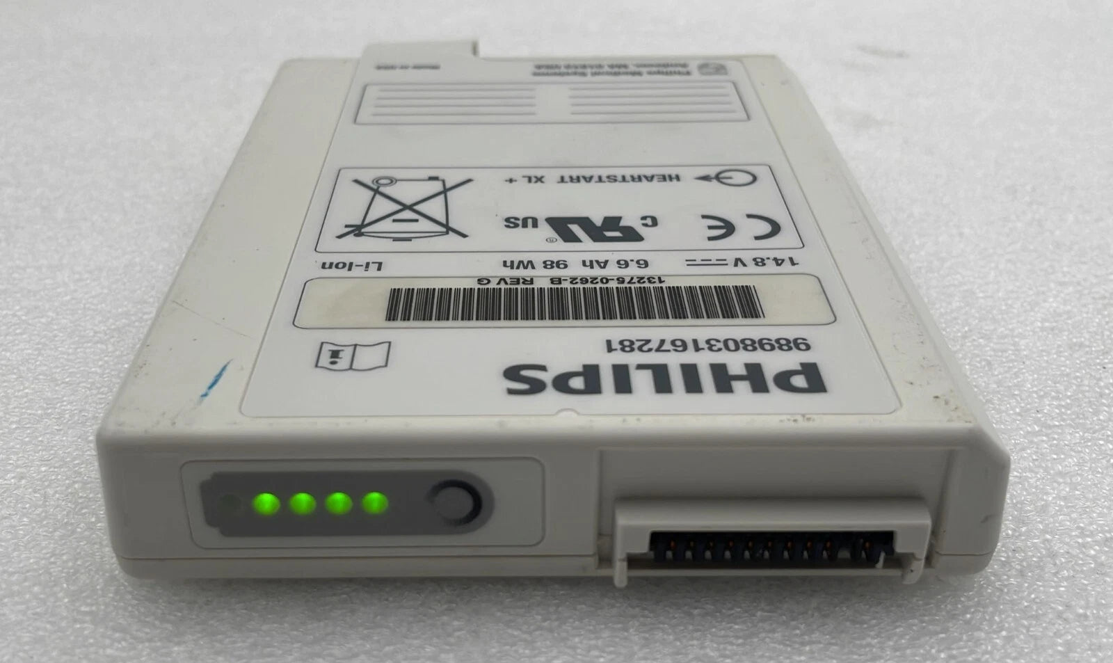 Philips 989803167281 Li-Ion Battery 14.8V 6.6Ah 98Wh 13275-0262-B