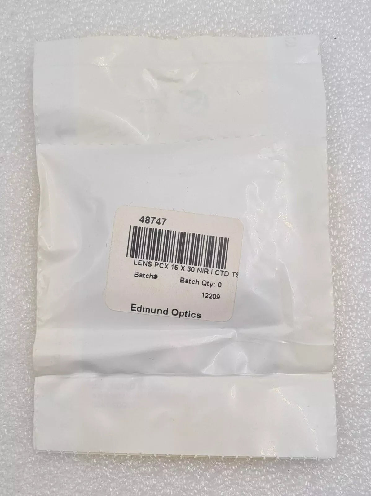[LOT 11 PCS] NEW - Edmund Optics 48747 LENS PCX 15X30 NIR I CTD TS