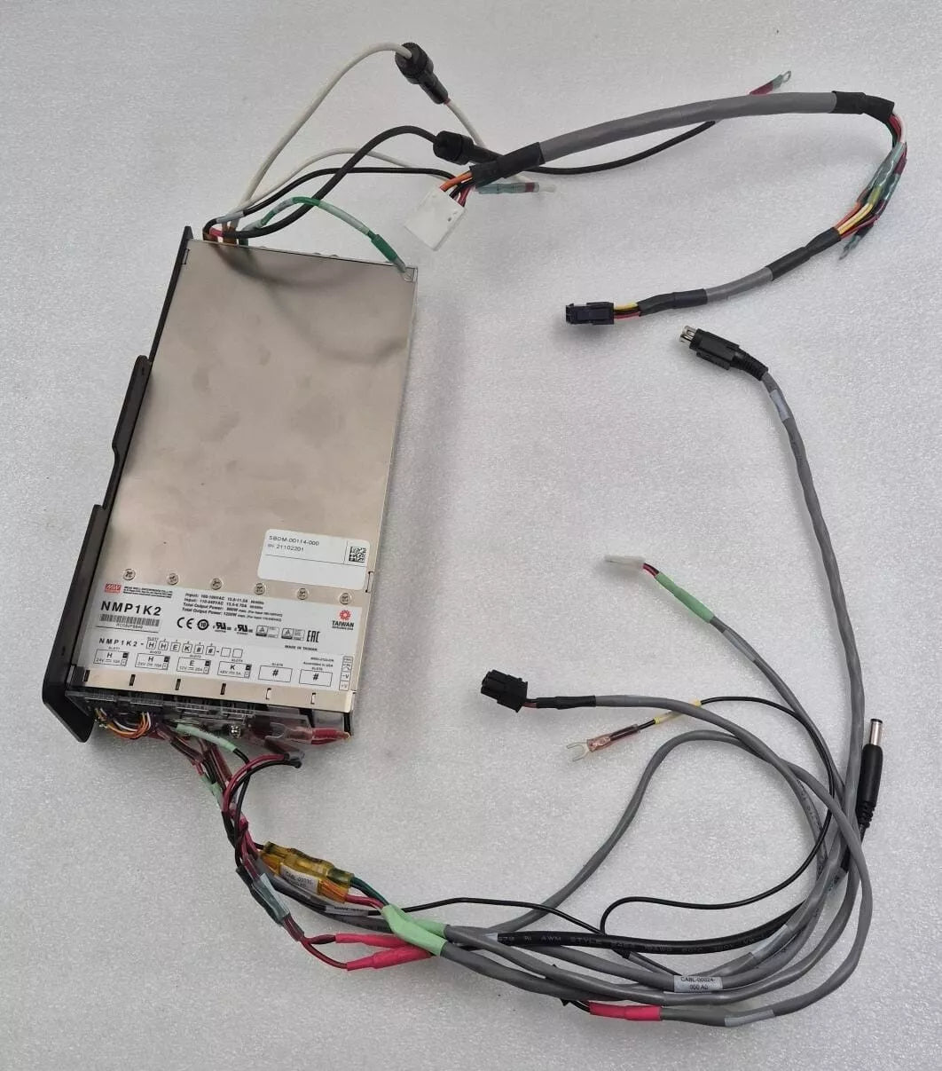 **NEW** Mean Well MW NMP1K2-HHEK 1200W Modular Power Supply