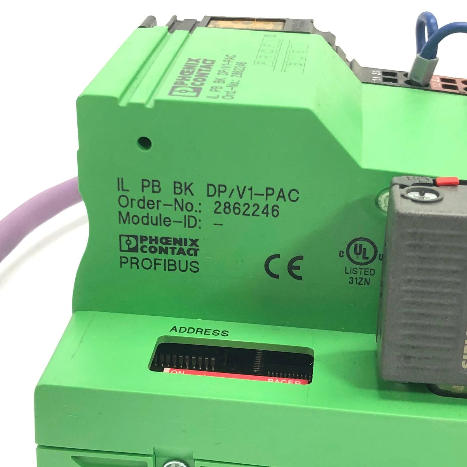 Phoenix Contact IL PB BK DP/V1-PAC Bus Coupler + Siemens Profibus Connector