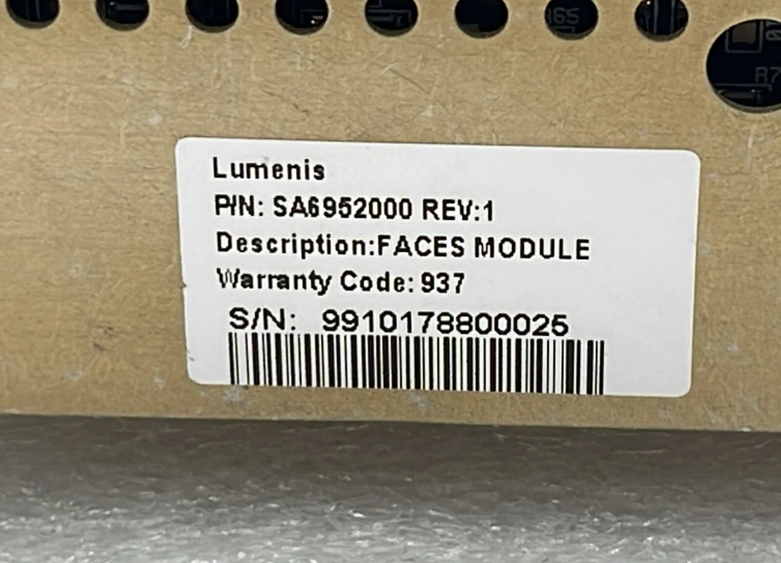 Lumenis LightSheer Lume One FACES MODULE FLOW PUMP SA6952000