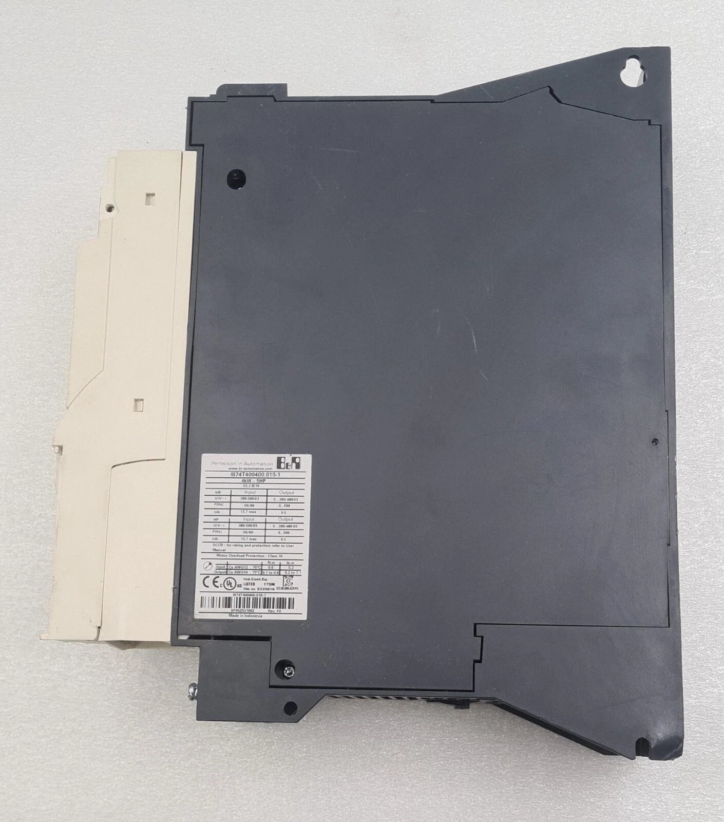 B&R Automation ACOPOS inverter P74 8I74T400400.010-1 4kW 5HP 380-500V **AS-IS**