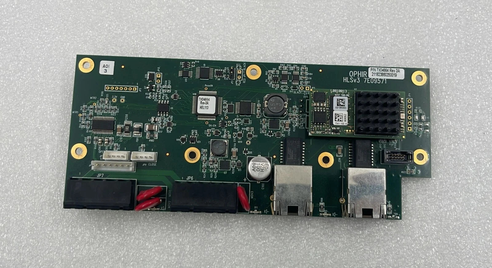 OPHIR HELIOS Power Laser Meter Board 7XO4664 HLSv3 7E09571