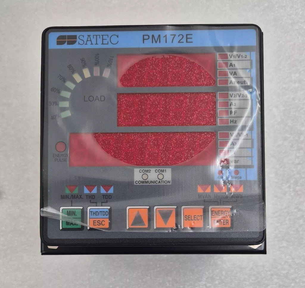 *NEW* SATEC PM172E PM172E-N Advanced Power Analyzer Power Meter Panel