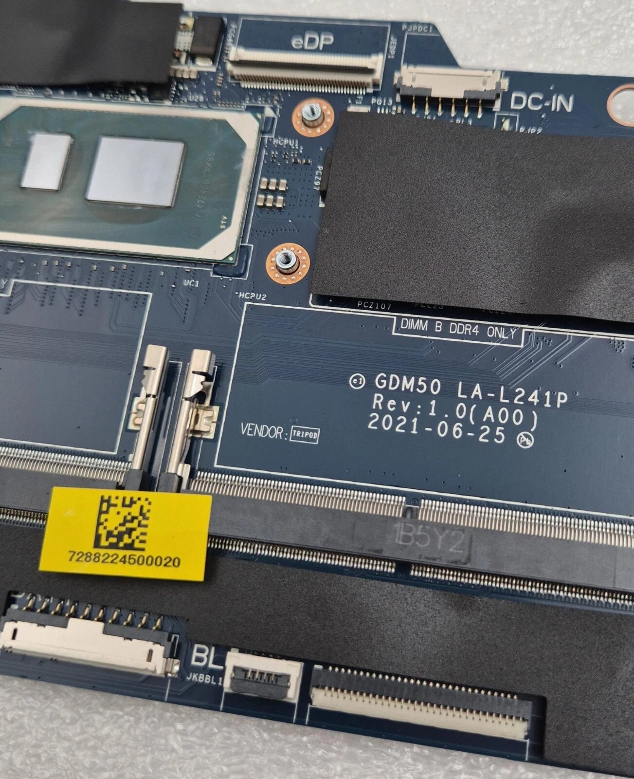 Dell Vostro 3510 GDM50 LA-L241P Laptop i5 Motherboard & GDM5A LS-L242P USB SD IO