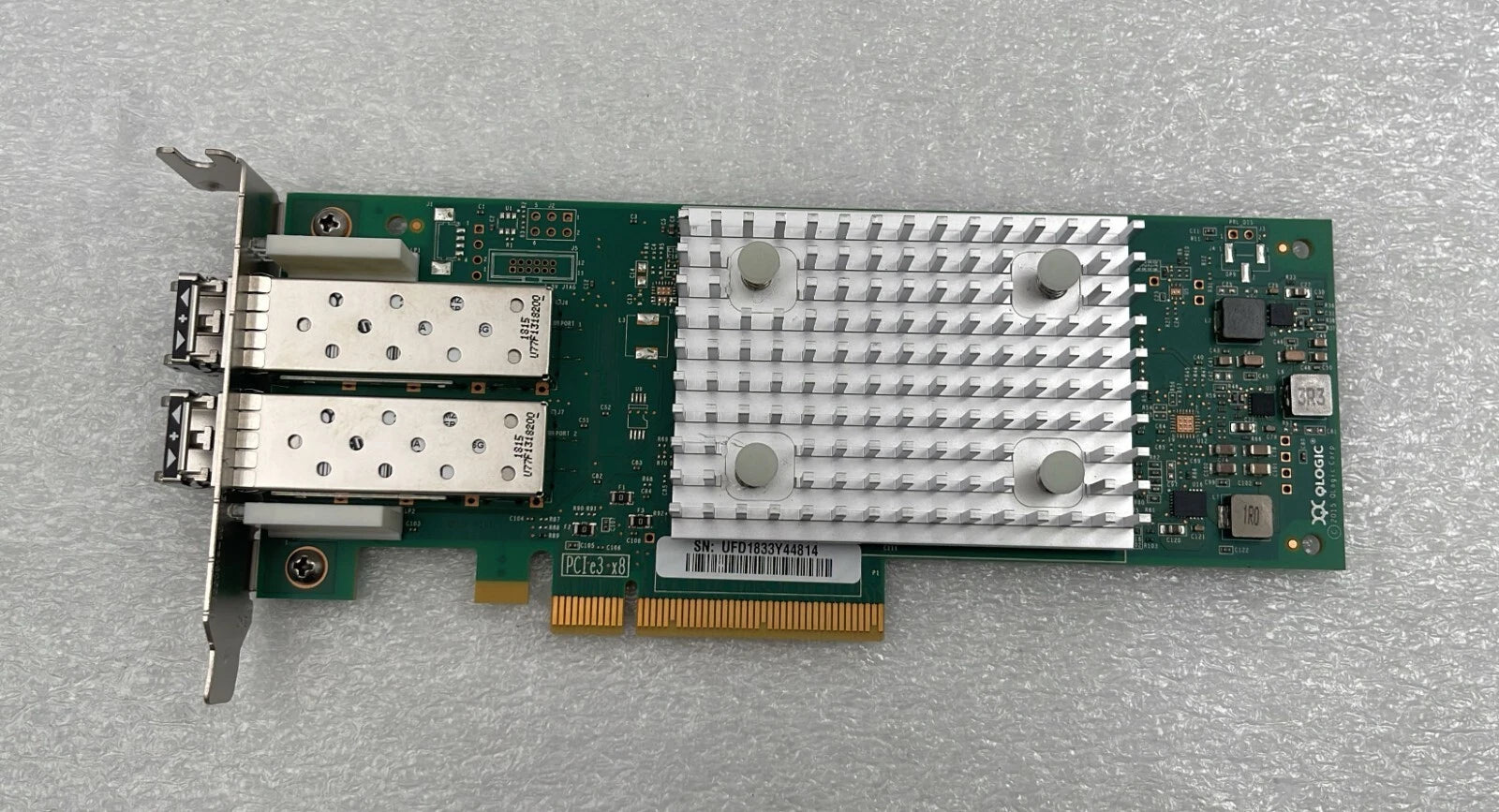 Lenovo Qlogic QLE2692-LNV Dual Port W/ 2x 16GB SFP+ Host BUS