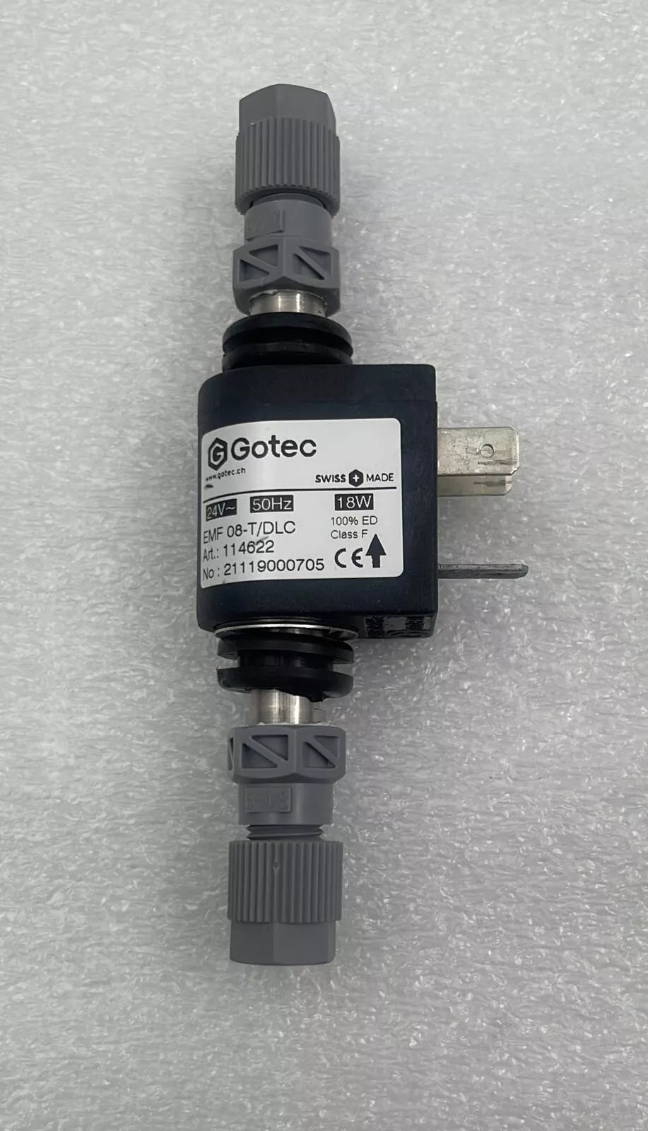 Gotec EMF 08-T/DLC 114622 Solenoid 24V 18W Electromagnetic Pump Glass Printing