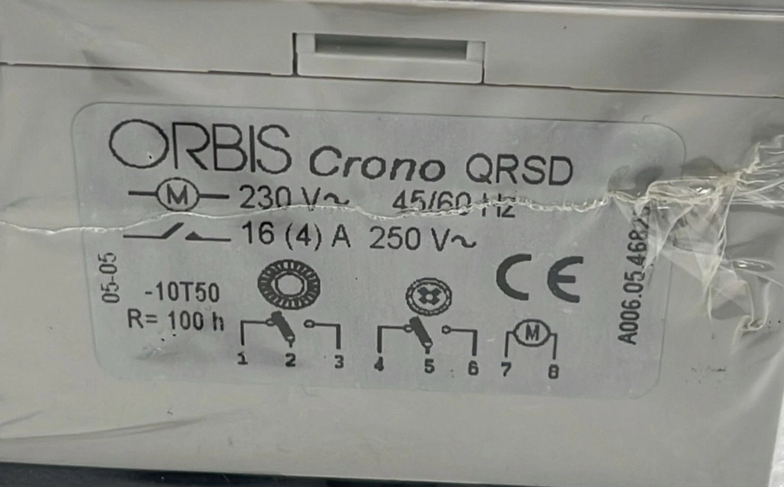 NEW** ORBIS Crono QRSD Interruptor Horario Universal Timer Switch OB051223