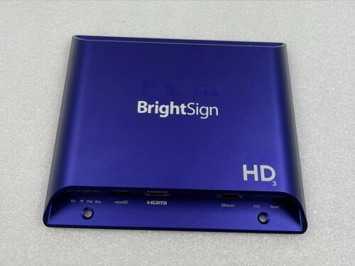BrightSign HD3 HD223 HDMI Media HD Digital Player