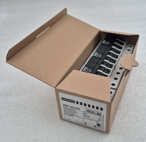 [4 PCS PACK] NEW - SIEMENS 3NW7 533-0HG 5330HG 30A 600V AC/DC Fuse Holder