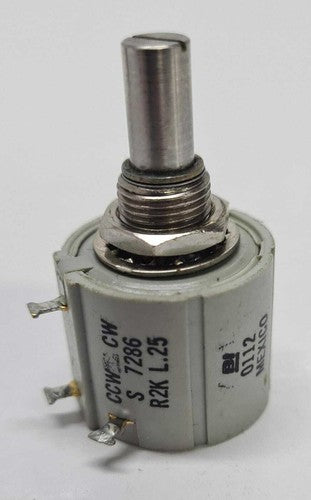 [LOT 4 PCS] Bi Technologies CCW CW Type S 7286 R2K L.25 Precision Potentiometer